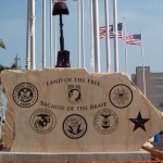 Flagpole Bases as Veterans Memorials 2